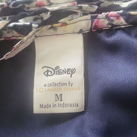 LAUREN CONRAD LC x DISNEY Alice in Wonderland Teapot Ruffle Mini Dress Size M - Picture 6 of 8